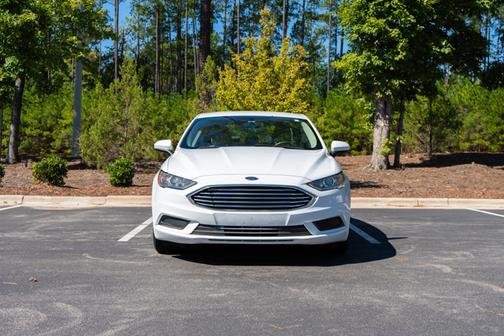 White 2018 Ford Fusion S