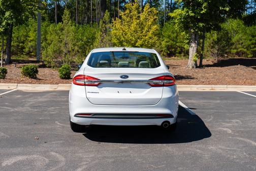 White 2018 Ford Fusion S