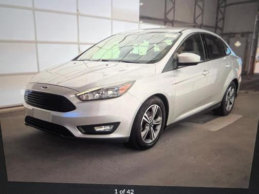 Silver 2018 Ford Focus SE