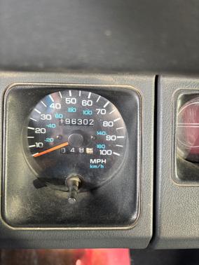 Red 1995 Jeep Wrangler S