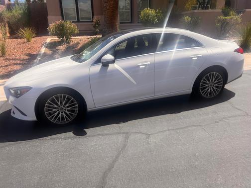 White 2020 Mercedes-Benz CLA 250 Base