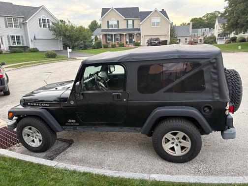 Black 2006 Jeep Wrangler Unlimited Rubicon