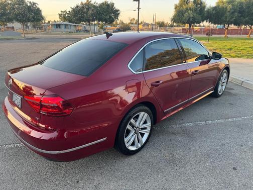 Red 2016 Volkswagen Passat 1.8T SEL Premium