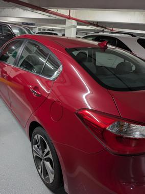 Red 2016 Kia Forte EX