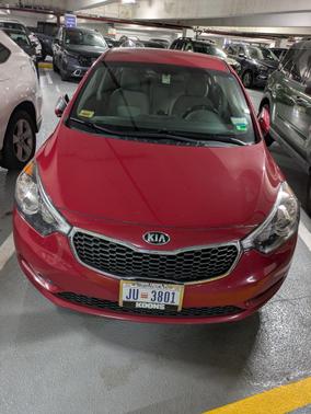 Red 2016 Kia Forte EX