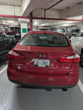 Red 2016 Kia Forte EX
