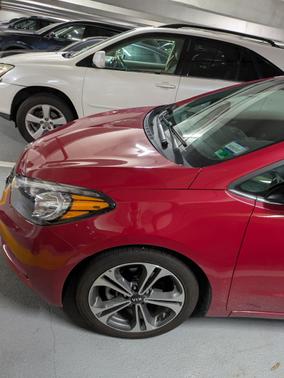 Red 2016 Kia Forte EX