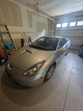 Silver 2001 Toyota Celica GT