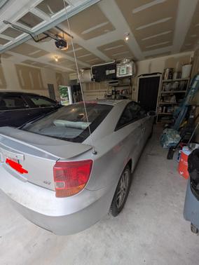 Silver 2001 Toyota Celica GT