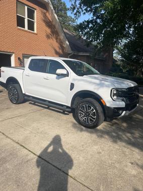 White 2024 Ford Ranger Lariat