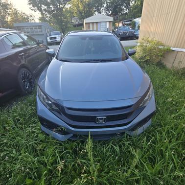 Gray 2019 Honda Civic Sport