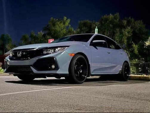 Gray 2019 Honda Civic Sport