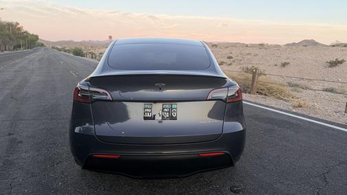 Gray 2022 Tesla Model Y Performance
