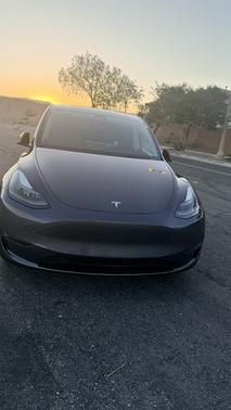 Gray 2022 Tesla Model Y Performance