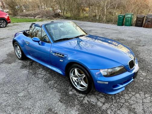 Blue 2001 BMW M Roadster