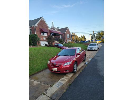 Red 2009 Toyota Camry XLE