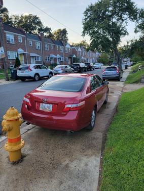 Red 2009 Toyota Camry XLE