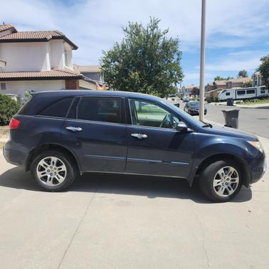 Blue 2009 Acura MDX Technology