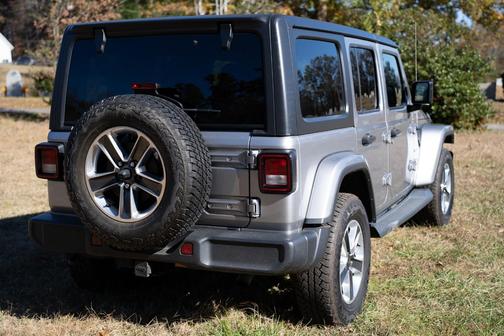 Silver 2019 Jeep Wrangler Unlimited Sahara