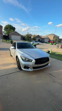 Silver 2014 INFINITI Q50 Premium