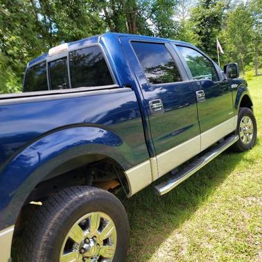 Blue 2012 Ford F-150 XLT