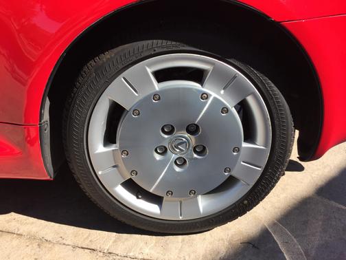 Red 2002 Lexus SC 430 Base