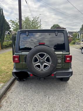 Green 2021 Jeep Wrangler Sport S