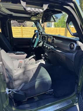 Green 2021 Jeep Wrangler Sport S