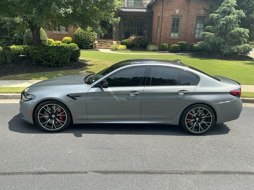Gray 2023 BMW M5 Base