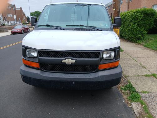 White 2012 Chevrolet Express 3500 Work Van