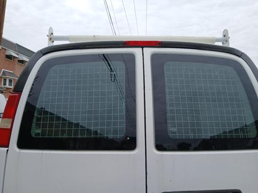 White 2012 Chevrolet Express 3500 Work Van