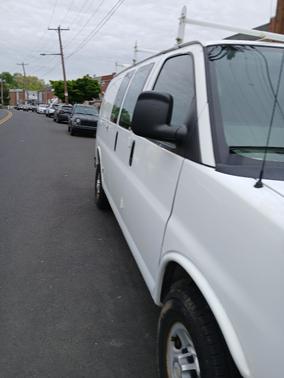 White 2012 Chevrolet Express 3500 Work Van