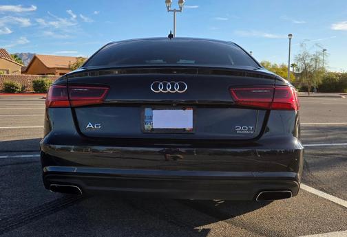 Blue 2017 Audi A6 3.0T Premium Plus