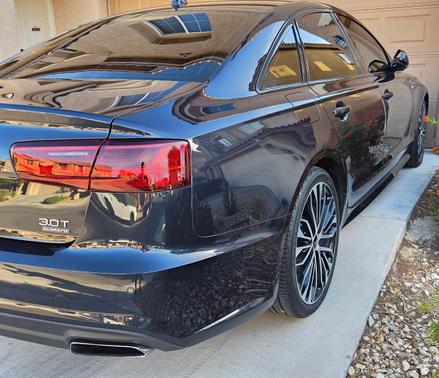 Blue 2017 Audi A6 3.0T Premium Plus