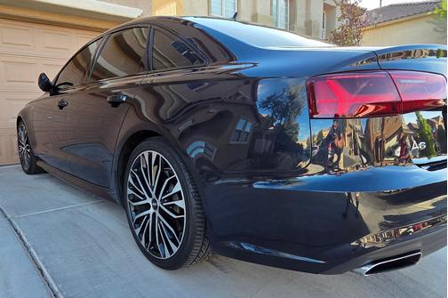 Blue 2017 Audi A6 3.0T Premium Plus