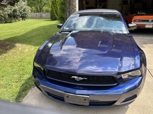 Blue 2011 Ford Mustang V6