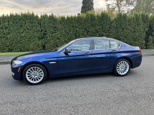 Blue 2011 BMW 535 i