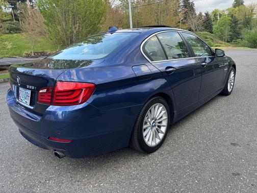 Blue 2011 BMW 535 i