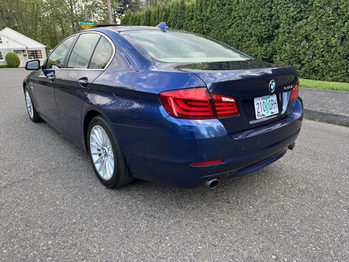 Blue 2011 BMW 535 i