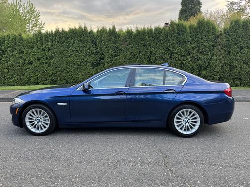 Blue 2011 BMW 535 i