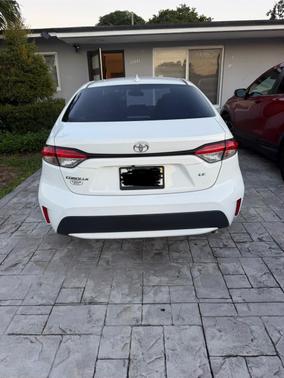 White 2020 Toyota Corolla LE