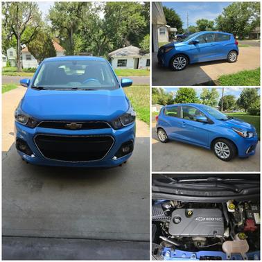 Blue 2016 Chevrolet Spark 1LT