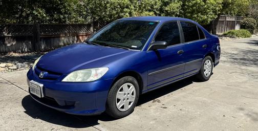 Blue 2005 Honda Civic VP
