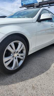 White 2008 Mercedes-Benz C-Class C 300 Sport