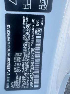 White 2022 BMW 430 i xDrive