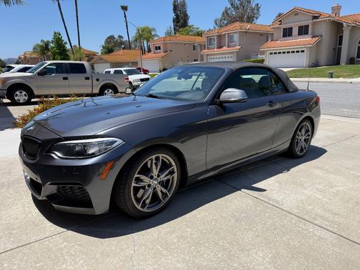 Gray 2015 BMW M235 i
