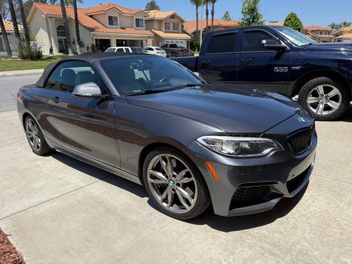 Gray 2015 BMW M235 i
