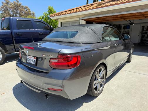 Gray 2015 BMW M235 i