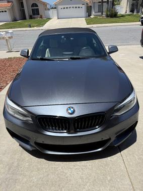 Gray 2015 BMW M235 i