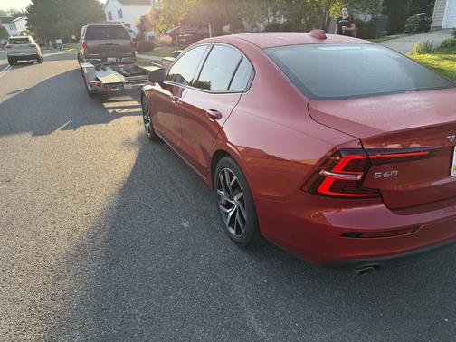 Red 2019 Volvo S60 T5 Momentum